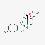 Structure of rac 8α-[Δ-5(10)]-Norgestrel