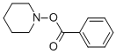 Structure of BENZOIC ACID PIPERIDIN-1-YL ESTER