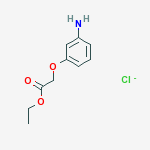Structure of ETHYL 2-(3-AMINOPHENOXY)ACETATE