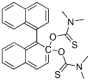 Carbamothioic acid, dimethyl-, O,O-1,1-binaphthalene-2,2-diyl ester结构式