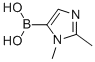 Structure of 1,2-DIMETHYL-1H-IMIDAZOL-5-YLBORONIC ACID