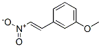 (E)-1-Methoxy-3-(2-nitrovinyl)benzene结构式