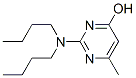 Structure of 2-(DIBUTYLAMINO)-6-METHYL-4-PYRIMIDINOL