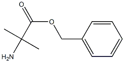 Structure of Alanine, 2-methyl-, phenylmethyl ester