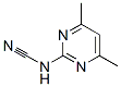 Structure of (4,6-dimethylpyrimidin-2-yl)cyanamide