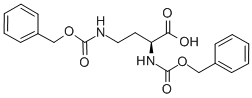 Structure of Z-ALPHA,GAMMA-DIAMINOBUTYRIC ACID(Z)-OH