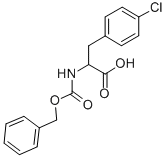 Structure of N-ALPHA-CARBOBENZOXY-DL-(4-CHLORO)PHENYLALANINE