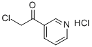 Structure of 2-chloro-1-(pyridin-3-yl)ethanone