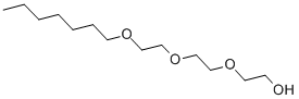 Chemical structure of POLYOXYETHYLENE 3 HEPTYL ETHER)