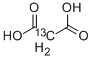 Structure of MALONIC ACID-2-13C