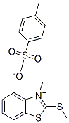 Structure of 3-methyl-2-(methylthio)benzothiazolium p-toluenesulphonate