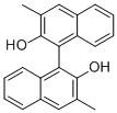 (R)-3,3'-二甲基-1,1'-联萘酚结构式