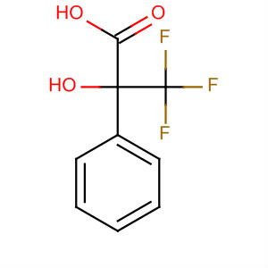 Benzeneacetic acid, a-hydroxy-a-(trifluoromethyl)-结构式