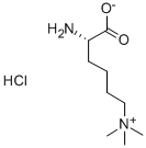 Structure of H-LYS(ME)3-OH CHLORIDE
