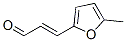 Structure of 2-Propenal, 3-(5-methyl-2-furanyl)-
