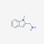 Structure of (1-methylindol-2-yl)methanamine