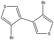 Structure of 3,3'-Bithiophene, 4,4'-dibromo-