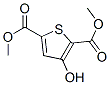 2,5-Bis(methoxycarbonyl)thiophen-3-ol结构式