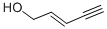 Structure of 2-PENTEN-4-YN-1-OL