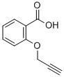 Structure of 2-(2-PROPYNYLOXY)BENZENECARBOXYLIC ACID