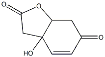 Structure of 1-Oxo-4-hydroxy-2-en-4-ethylcyclohexa-5,8-olide