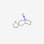 dihydro-Spiro[8-azabicyclo[3.2.1]octane-3,2'(3'H)-furan]结构式