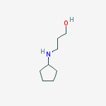 Structure of 3-(Cyclopentylamino)propan-1-ol