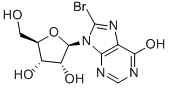 Structure of 8-BROMOINOSINE