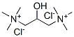 Structure of (2-hydroxytrimethylene)bis(trimethylammonium) dichloride
