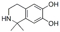 Structure of 1,1-Dimethyl-1,2,3,4-tetrahydroisoquinoline-6,7-diol