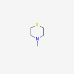 Chemical structure of Thiomorpholine, 4-methyl-