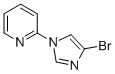 Structure of 2-(4-BROMO-1H-IMIDAZOL-1-YL)PYRIDINE