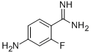 Structure of 4-amino-2-fluorobenzenecarboximidamide