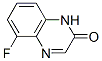 Structure of 2(1H)-Quinoxalinone,  5-fluoro-