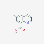 6-Methylquinoline-8-carboxylic acid结构式