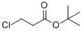 Structure of T-BUTYL 3-CHLOROPROPANOATE