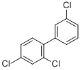 Structure of 2,3,4-TRICHLOROBIPHENYL