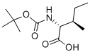Structure of Boc-D-isoleucine