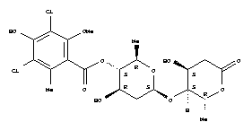 Chemical structure of Flambalactone