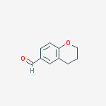 Structure of CHROMAN-6-CARBALDEHYDE