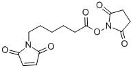 Structure of N-Succinimidyl 6-maleimidohexanoate