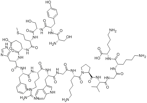 Structure of ACTH (1-16)