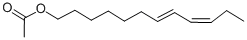 Structure of TRANS-7, CIS-9-DODECADIENYL ACETATE