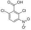 Structure of 2,6-DICHLORO-3-NITROBENZOIC ACID