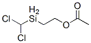 Structure of 2-(dichloromethylsilyl)ethyl acetate