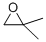 Structure of Isobutylene oxide