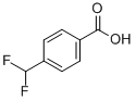 Structure of 4-(DIFLUOROMETHYL)BENZOIC ACID