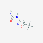 Structure of (5-tert-butyl-1,2-oxazol-3-yl)urea