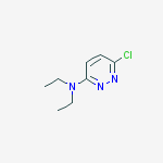 Structure of 3-Pyridazinamine, 6-chloro-N,N-diethyl-