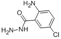 Structure of (2-AMINO-5-CHLOROBENZOYL)HYDRAZIDE